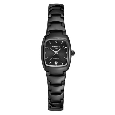 

Business couple watches custom mens&womens luminous waterproof steel belt quartz watch
