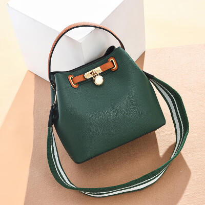 

Bucket Bag Nuchao Large Capacity Korean Version Fairy Small Bag Single Shoulder Bag Broadband ins Slant Bag