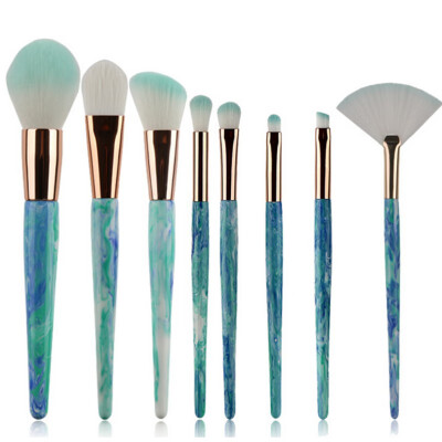 

68 Pcs Marble Eye Makeup Brushes Set For Eyeliner Eye Shadow Highlight Repair Capacity Brush Kit Beauty Cosmetics Tool