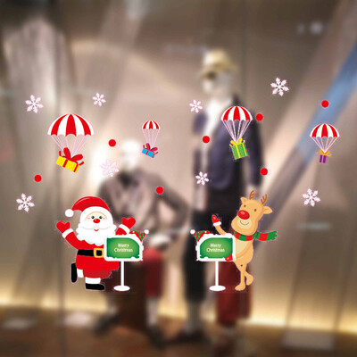 

〖Follure〗Christmas Window Stickers Static Electricity Removable Home Room