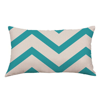 

〖Follure〗Geometric Lines Sofa Bed Home Decoration Festival Pillow Case Cushion Cover A