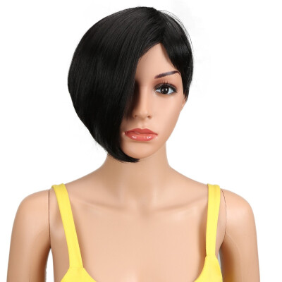 

Noble 12" Synthetic Wigs Short Straight