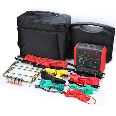 

UNI-T UT572 Smart Ground Resistance Testers Intelligent Digital Resistance Tester with Low Battery Data Hold