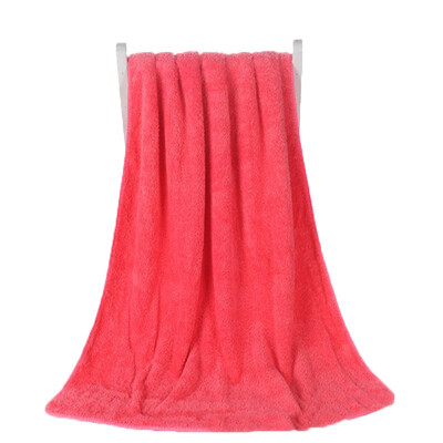 

Ultra Soft Coral Fleece Bath Towel Korean Multi-Color Water Absorbent Towel Large Size 70140cm