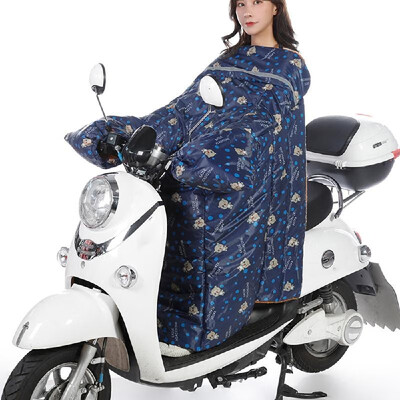 

Electric Motorcycle Windshield Winter Plus Velvet Thickening Universal Large Wing Scooter Warmer Increase Battery Car Tram Windpr