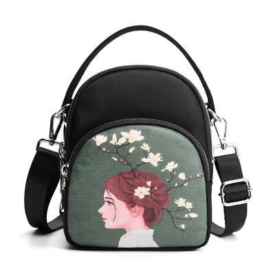 

Mini-small cloth bag net red canvas color design fashion Baitao slant bag lady bag small