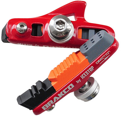 

2Pcs Road Bike Bicycle Cycling C-Brake Pads Shoes Aluminum Base C Clamp