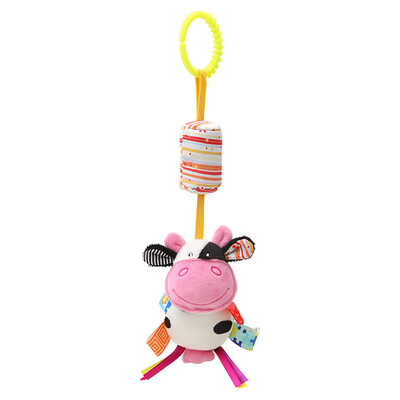 

Tailored Plush Toys Developmental Toy Bed And Baby Carriage Hanging Soft Plush Sound Toys