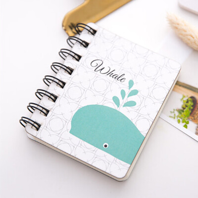 

1Pcs Animal Cartoon Notes Rollover Coil Book Portable Mini Portable Notebook Pocket Notepad