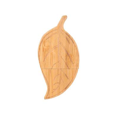 

yvonne Wooden USB Flash Drive Leaf Shaped Pen Drive 64G Memory Stick Pendrives Gift