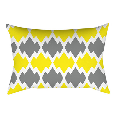 

〖Follure〗Pineapple Leaf Yellow Pillow Case Sofa Car Waist Throw Cushion Cover Home Decor