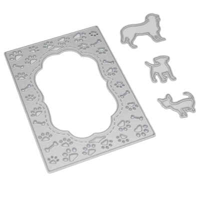 

Animals Cutting Dies Metal Frame Mold Stencils Paper DIY Carbon Steel Scrapbooking Embossing Craft Dies Template