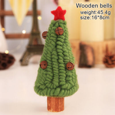 

Christmas Decoration Windows Innovative Wool Felt Bell Christmas Tree Window Decoration Ornaments Home Decoration Accessories