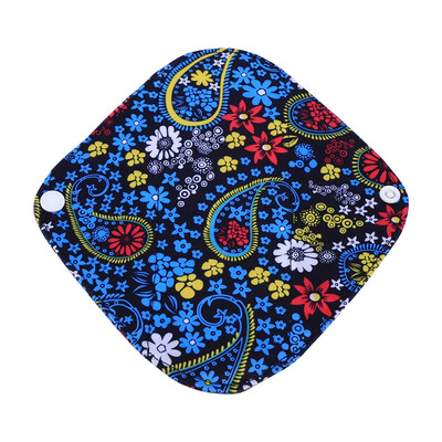 

11 Patterns Heavy Reusable Washable Panty Liner Bamboo Cloth Mama Menstrual Sanitary Pad Hot Panty Liner Cloth Menstrual Pads