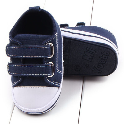 

WEIXINBUY Canvas Baby Shoes Newborn Boys Girls First Walkers Infant Toddler Soft Bottom Anti-slip Prewalker Sneakers 0-12M