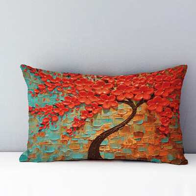 

〖Follure〗Rectangle Pillow Cover Cushion Case Toss Pillowcase Hidden Zipper Closure