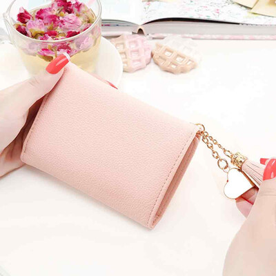 

Tailored New Fashion Lady Women Mini Leather Clutch Wallet Coin Purse Card Wallet