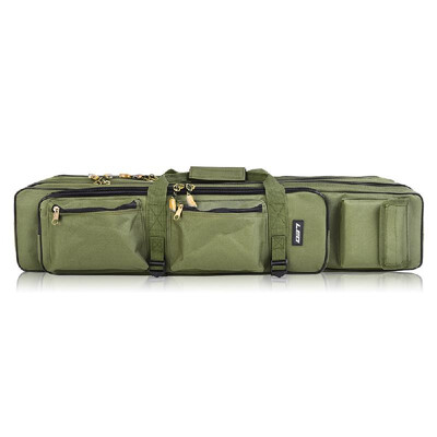 

Outdoor 3 Layer Fishing Bag Backpack 80cm100cm Fishing Rod Reel Carrier Bag Fishing Pole Tackle Bag Carry Case Travel Bag