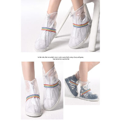 

Waterproof Shoe Cover Durable Water-resistant Skidproof Reusable Rain Short Boots Shoe Cover
