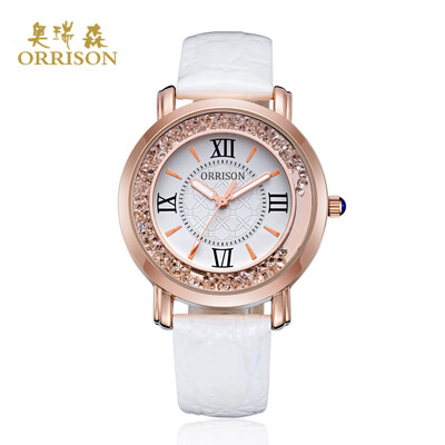 

Womens watch belt quartz watch fashion drill sports students Korean version of simple luminous waterproof