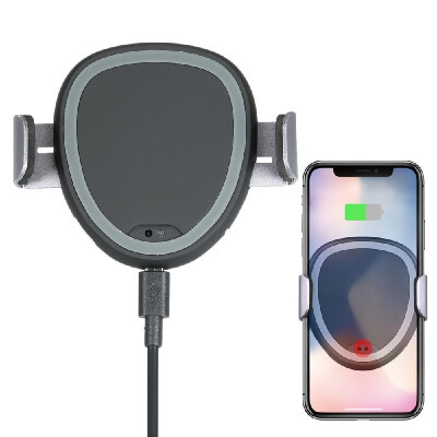 

Car Wireless Fast Charger Intelligent Infrared Induction Cell Phone Holder