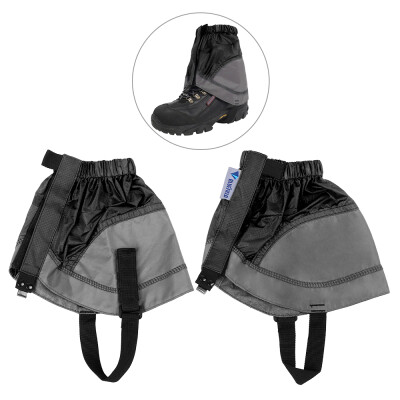 

1 Pair Short Shoe Gaiter Ultra Light Ankle Gaiter Coated Nylon Ankle Walking Cover Outdoor Skating Climbing Short Leg Gaiters