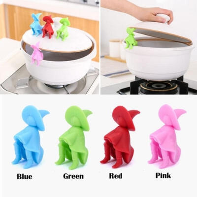 

Creative Silicone villain lift lid prevent overflow pot lid equipment kitchen tools