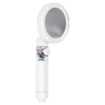 

360°Rotatable Shower Head with ONOff Pause Switch Filter Cotton Handheld Showerhead G12 Adjustable Bathroom Shower Head Spray Sh