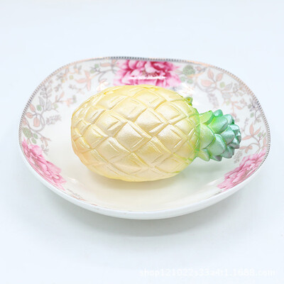 

Siaonvr Squishy Jumbo Pineapple Scented Cream Super Slow Rising Squeeze Toys Cure Toy