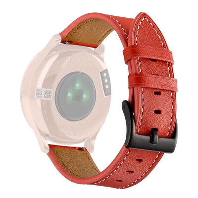 

〖Follure〗Leather Wrist Watch Strap Band Buckle Belt Replaceme For Garmin vivomove HR
