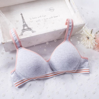 

Comfortable Thin Underwear Push Up Adjustable Lingerie For Teenagers Children Bralette
