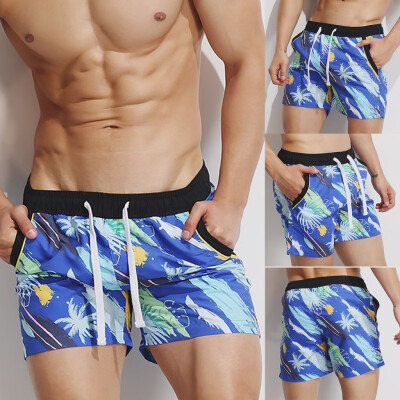 

Tailored Mens Summer Fashion Sport Loose Printing Beach Surfing Swimming Short Pants