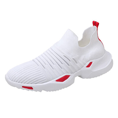 

Man Sneaker For Men Brand Outdoor Elasticity Summer Mens Lightweight Mesh Sneakers Breathable Fashion Woven Shoes Zapatos
