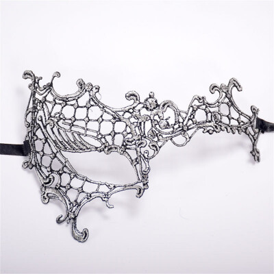 

Siaonvr Masquerade Lace Mask Catwoman Halloween Cutout Prom Party Mask Accessories HOT