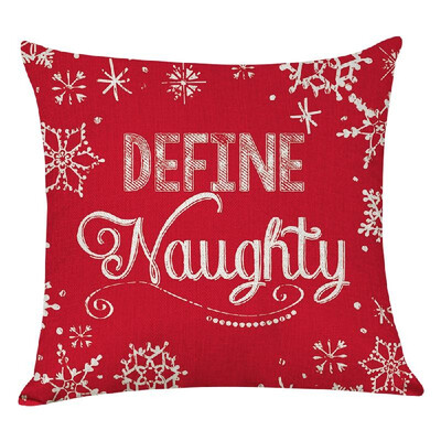

Christmas Throw Pillow Covers Pillowcase Decorative for Sofa Bed 18x18 Inches