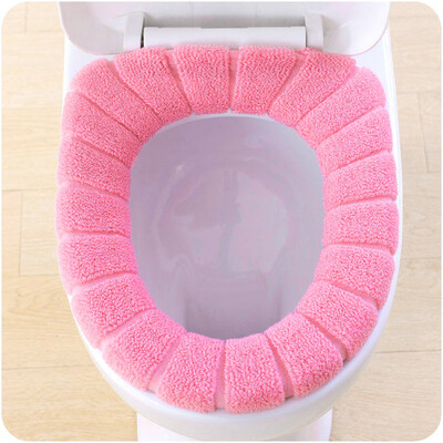 

JPGIF Comfortable Velvet Coral Toilet Seat Cover Standard Pumpkin Pattern Cushion