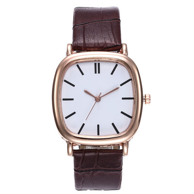 

New rose gold square shell simple men&women on the table couple creation