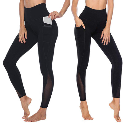 

Tailored Women Workout Pocket Mesh Leggings Fitness Sports Running Yoga Athletic Pants