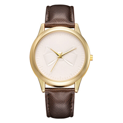 

Womens Watch Cute Bow Student Watch Simple Style Fashion Lady Gift Quartz Watch