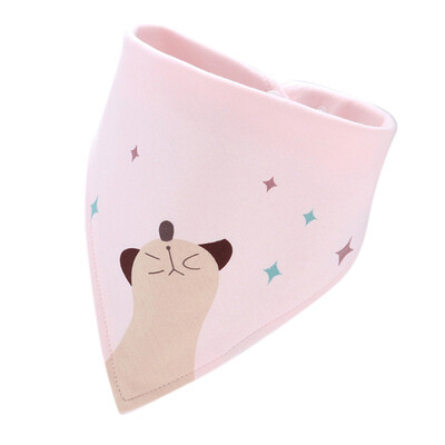 

Cotton Bandana Bibs Baby Babador Feeding Smock Infant Burp Cloths Cartoon Saliva Towel Baby Eating Accessory Soft Baby Stuff
