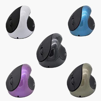 

Optical Vertical Mouse Ergonomic Wireless Mouse Rechargeable Mice Built-in Battery with DPI Switch for PC LaptopWhite