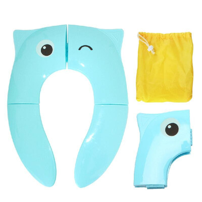 

Foldable Potty Training Seat Cover Liner Toilet for Toddler Kid Girl Boy Non Slip Silicone Pads Portable Reusable for Home Travel