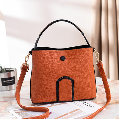 

Shangxin Womens Bag Chao Korean Edition Simple Fashion Hand-held Slant Bag Single Shoulder Bag 2018