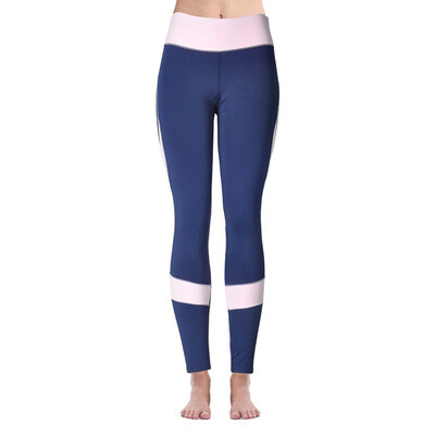 

New Fashion Leggings Women Fitness Workout Slim Thin Hip leggings Pants Breathable Elastic Exercise Women patchwork Pants
