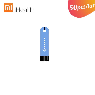 

50 pcslot Test Strips for Xiaomi Mijia iHealth Monitor Glucose Test Meter Kit Diabetic Sugar Detection Lancets Blood Collecting