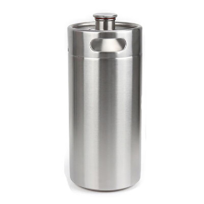 

Handmade Mini Barrel Portable Bottle Family Stainless Steel Alcohol Home Purifying Brewed Fruit Wine Beer Making Tool Fermentation