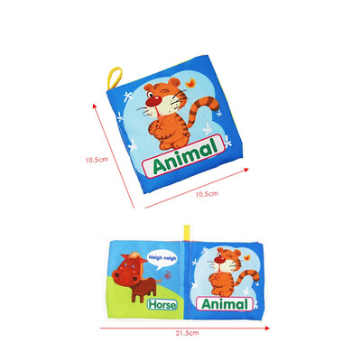 

Tailored New Soft Cloth Baby Intelligence Development Learn Picture Cognize Book A