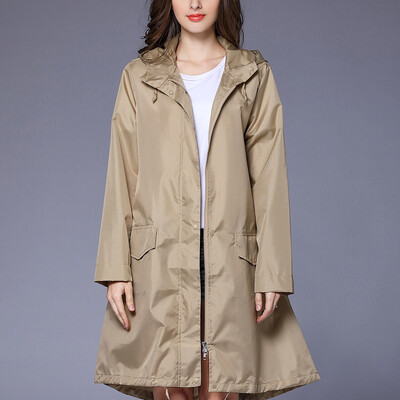 

〖Follure〗Womens Rain Jacket Outdoor Waterproof Windproof Coat Outwear