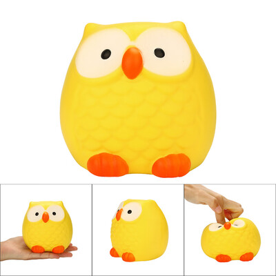

Gotoamei Stress Reliever Scented Super Slow Rising Kids Toy Cute Animal Toy Owl Squeeze