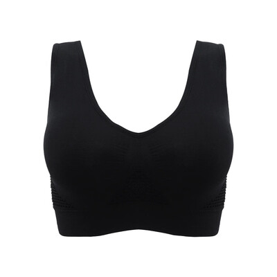 

Nomeni Women Casual Athletic Running Sports Bra Fitness Seamless Padded Vest Tank Tops
